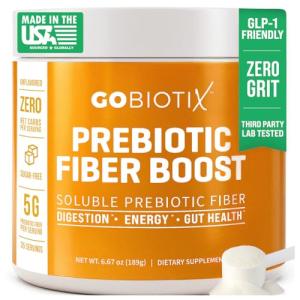 GOBIOTIX Fiber Powder for Gut Health & Debloat
