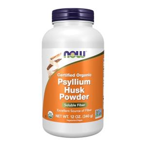 Organic Psyllium Husk Powder, Non-GMO, 12 oz