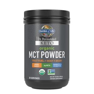Keto Organic MCT Powder with Probiotics, 30 Servings