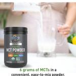 Keto Organic MCT Powder with Probiotics, 30 Servings