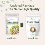 Organic Triple Fiber Powder, 2lb | Natural Prebiotic