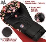 RDX Women's Boxing Gloves for Krav Maga Training