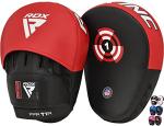 RDX Maya Hide Leather Curved Focus Mitts