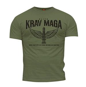 Men's Olive Green Krav Maga Elite T-Shirt