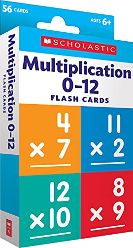 Flash Cards: Multiplication 0 - 12 by Scholastic Teaching Resources (Teaching Strategies)