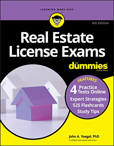 Real Estate License Exams For Dummies with Online Practice Tests by For Dummies