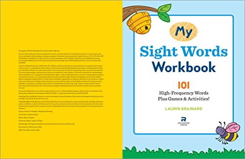 My Sight Words Workbook: 101 High-Frequency Words Plus Games & Activities! (My Workbook) from Rockridge Press