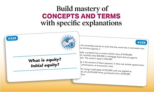 Real Estate Exam Flash Cards (Barron's Test Prep) by Barrons Educational Services