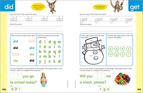 My Sight Words Workbook: 101 High-Frequency Words Plus Games & Activities! (My Workbook) from Rockridge Press