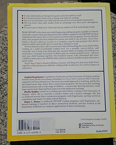 Teach Your Child to Read in 100 Easy Lessons: Revised and Updated Second Edition from Avid Reader Press / Simon & Schuster