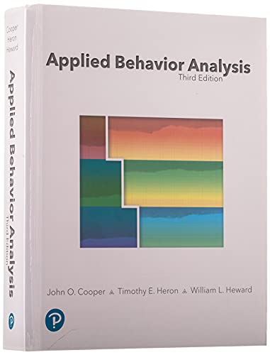 Applied Behavior Analysis by Pearson
