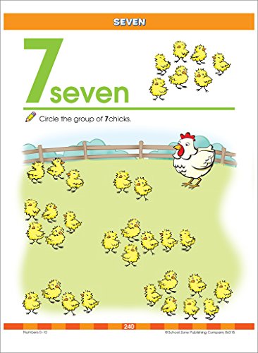 School Zone - Big Preschool Workbook - 320 Pages, Ages 3 to 5, Colors, Shapes, Numbers, Early Math, Alphabet, Pre-Writing, Phonics, Following Directions, and More (School Zone Big Workbook Series) by School Zone Publishing