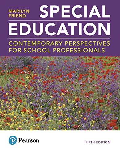 Special Education: Contemporary Perspectives for School Professionals by Pearson