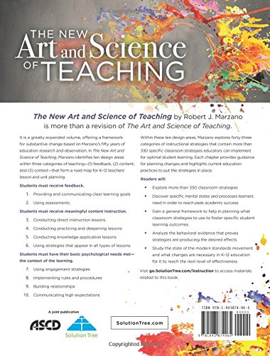 The New Art and Science of Teaching (More Than Fifty New Instructional Strategies for Academic Success) (The New Art and Science of Teaching Book Series) by Solution Tree Press