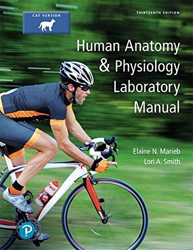 Human Anatomy & Physiology Laboratory Manual, Cat Version from Pearson