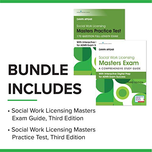 Social Work Licensing Masters Exam Guide and Practice Test Set: A Comprehensive Study Guide for Success by Springer Publishing Company