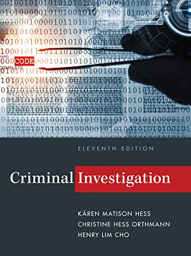 Criminal Investigation by Cengage Learning