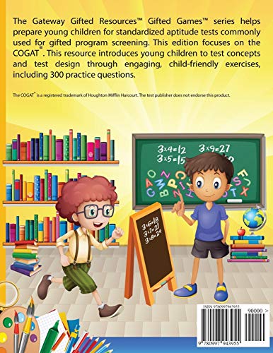 Gifted and Talented COGAT Test Prep Grade 2: Gifted Test Prep Book for the COGAT Level 8; Workbook for Children in Grade 2 by Gateway Gifted Resources