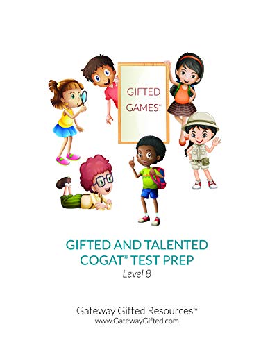 Gifted and Talented COGAT Test Prep Grade 2: Gifted Test Prep Book for the COGAT Level 8; Workbook for Children in Grade 2 by Gateway Gifted Resources