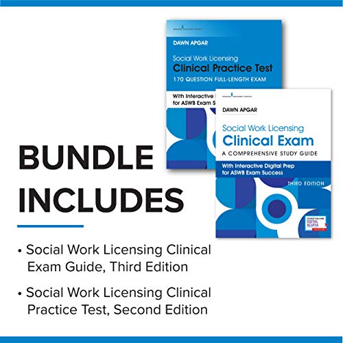 Social Work Licensing Clinical Exam Guide and Practice Test Set: A Comprehensive Study Guide For Success from Springer Publishing Company