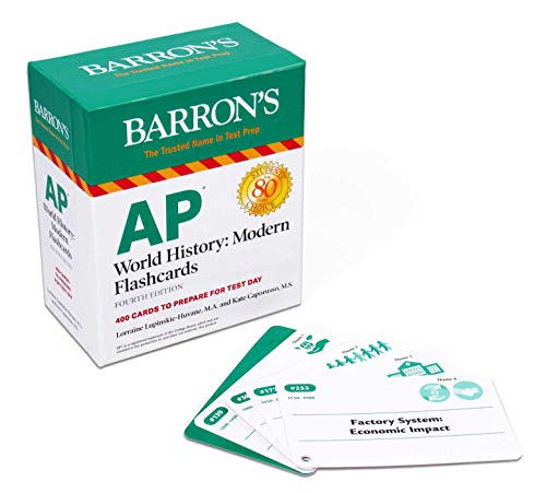 AP World History: Modern Flashcards (Barron's AP) from Barrons Educational Services