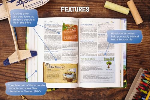 NIV, Adventure Bible, Hardcover, Full Color from ZonderKidz