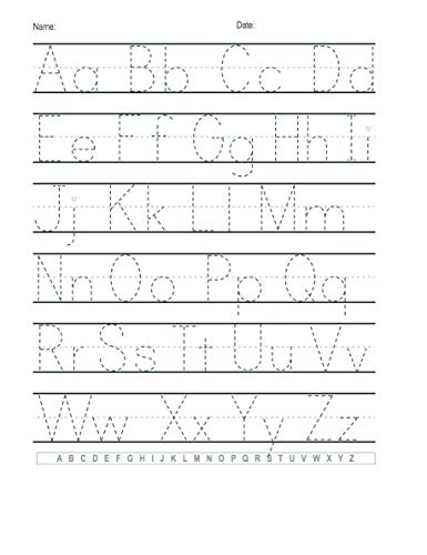 Trace Letters: Alphabet Handwriting Practice workbook for kids: Preschool writing Workbook with Sight words for Pre K, Kindergarten and Kids Ages 3-5. ABC print handwriting book from Independently published