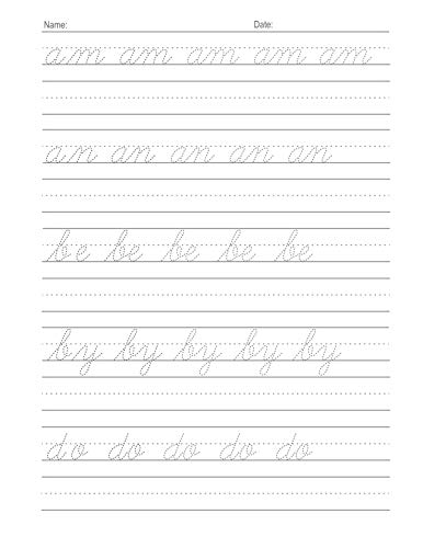 Cursive Handwriting Workbook For Kids: Cursive for beginners workbook. Cursive letter tracing book. Cursive writing practice book to learn writing in cursive (Beginning Cursive Handwriting Workbooks) from Independently published