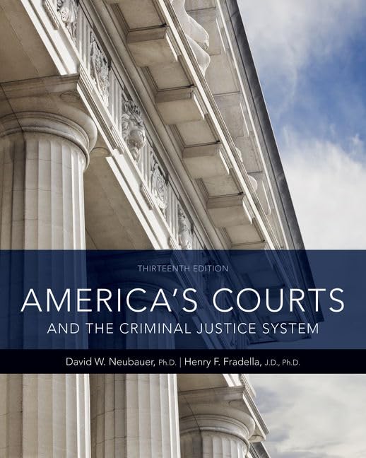 America's Courts and the Criminal Justice System from Cengage Learning