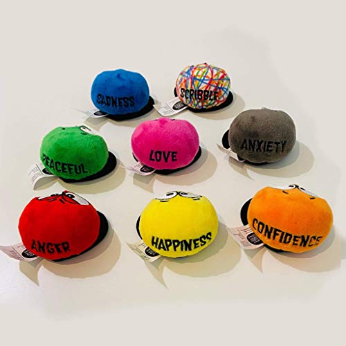 A Little SPOT of Emotion 8 Plush Toys with Feelings Book Box Set from Diane Alber Art LLC