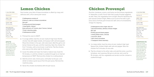 The 5-Ingredient College Cookbook: Easy, Healthy Recipes for the Next Four Years & Beyond by Rockridge Press