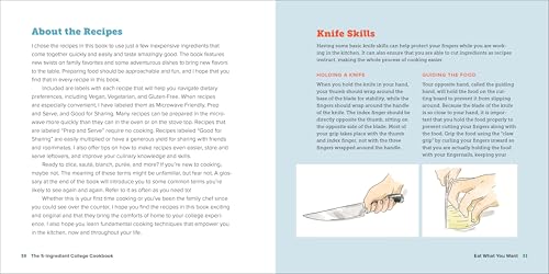 The 5-Ingredient College Cookbook: Easy, Healthy Recipes for the Next Four Years & Beyond by Rockridge Press