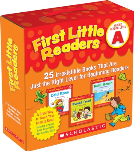 First Little Readers Parent Pack: Guided Reading Level A: 25 Irresistible Books That Are Just the Right Level for Beginning Readers from Scholastic Teaching Resources (Teaching Strategies)
