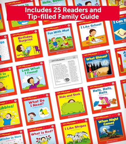 First Little Readers Parent Pack: Guided Reading Level A: 25 Irresistible Books That Are Just the Right Level for Beginning Readers from Scholastic Teaching Resources (Teaching Strategies)
