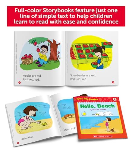 First Little Readers Parent Pack: Guided Reading Level A: 25 Irresistible Books That Are Just the Right Level for Beginning Readers from Scholastic Teaching Resources (Teaching Strategies)