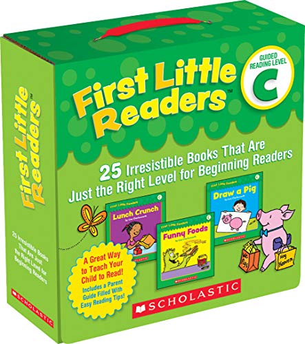 First Little Readers: Guided Reading Level C (Parent Pack): 25 Irresistible Books That Are Just the Right Level for Beginning Readers by Scholastic Teaching Resources (Teaching Strategies)