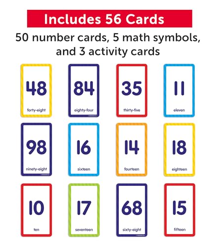 Flash Cards: Numbers 0 - 100 from Scholastic Teaching Resources (Teaching Strategies)