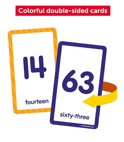 Flash Cards: Numbers 0 - 100 from Scholastic Teaching Resources (Teaching Strategies)