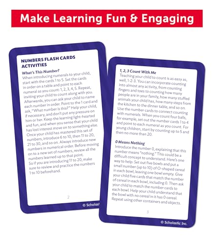Flash Cards: Numbers 0 - 100 from Scholastic Teaching Resources (Teaching Strategies)