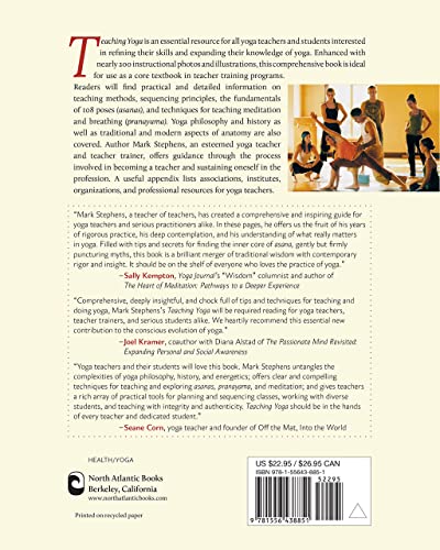 Teaching Yoga: Essential Foundations and Techniques from North Atlantic Books