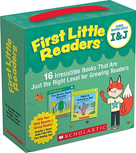 First Little Readers: Guided Reading Levels I & J (Parent Pack): 16 Irresistible Books That Are Just the Right Level for Growing Readers from Scholastic Teaching Resources