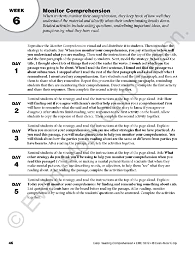 Evan-Moor Daily Reading Comprehension, Grade 2 - Homeschooling & Classroom Resource Workbook, Reproducible Worksheets, Teaching Edition, Fiction and Nonfiction, Lesson Plans, Test Prep by Evan-Moor Educational Publishers
