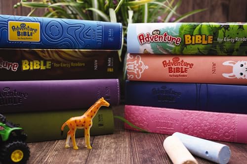 NIrV, Adventure Bible for Early Readers, Hardcover, Full Color, Magnetic Closure, Lion by Zonderkidz