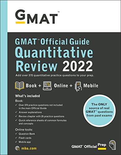 GMAT Official Guide 2022 Bundle: Books + Online Question Bank from Wiley