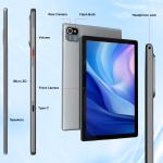10.1" Android 13 Tablet, 6GB RAM, Quad Core
