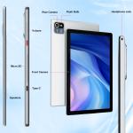 10.1" Android 13 Tablet - 6GB RAM, 64GB Storage