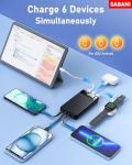 35,000mAh Portable Charger with Fast Charging Cables