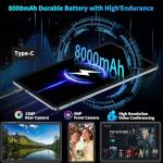 Relndoo 2025 Android 15 Tablet with Keyboard