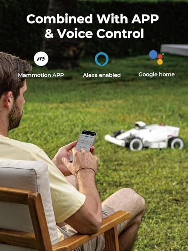 LUBA 2 AWD Robot Lawn Mower with App Control