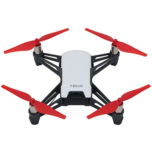 Anbee 5-Colors Propellers Colored Props Blades for Tello and Tello EDU Drone, Pack of 5 Set (Red/White/Blue/Black/Yellow) from Anbee